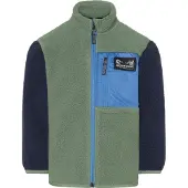 Didriksons Fleecejacka - Antenn - Light Moss - - 110 - Fleecejacka