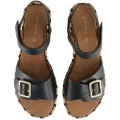 Tom Tailor Platta sandaler HELIN kvinnor - Svart - 40