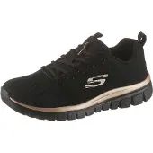 SKECHERS Låg sneaker 'Graceful Get Connected' guld / svart