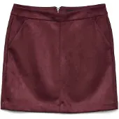 Vero Moda Kjol 'VMDONNADINA' bordeaux