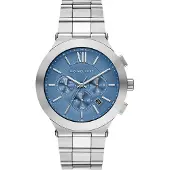 Michael Kors Analog klocka 'BILLIE' ljusblå / silver