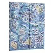 Blue Willow (Celebrate Hanfu) Ultra Unlined Hardcover Journal (Wrap Closure)