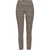 LASCANA Leggings ljusbrun / svart