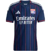 Adidas Lyon Bortatröja 2025/26 - , storlek Small
