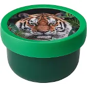 Mepal Wild Tiger, Container, Rund, 0,3 l, Grön, Polypropylen (PP), Frukter