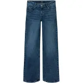 LMTD Bli Straight Fit Lågmidjade Jeans