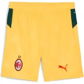 Puma Milan Shorts 25/26 - Gul/svart - , storlek Small
