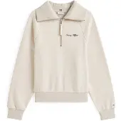 Tommy Hilfiger Ww0ww46632 Tröja Med Halv Dragkedja