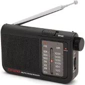 Aiwa Aiwa: Pocket Am/Fm Radio With Dual Analog Tuner