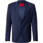 HUGO för män. 50540157 Jacka Arti marinblå (102), Casual, Parti, Klassisk, Polyester, Marino