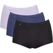 Sloggi Trosa 'Basic+' indigo / pastelllila / svart