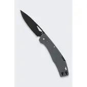 Gerber LST 1074524, Black 440A, Grey Nylon pocket knife