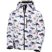 Helly Hansen för män. 66043 Jacka Kvitfjell Race Puffy vit (L), Casual, Polyester
