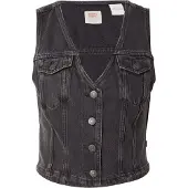 Levi's Väst 'Bella Denim Corset' svart denim