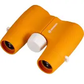 Bresser Optics 8810630GCK000, Takprisma, 6x, 2,1 cm, Orange, Vit, 168 g