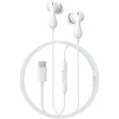 Baseus Encok CZ20 In-Ear USB-C trådbundna hörlurar - Vit