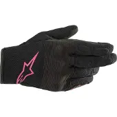 Alpinestars Handske Dam S Max Drystar Svart/Rosa L Handskar, kalvolliset