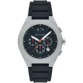 Giorgio Armani Analog klocka nattblå / grå