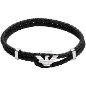 Emporio Armani Armband svart / silver