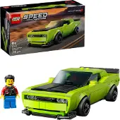 LEGO Speed Champions - Dodge Challenger SRT Hellcat 77237 - 390 - - One Size - Klossar
