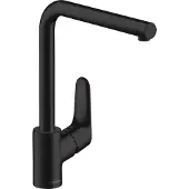 Hansgrohe HG Focus kök 280 med svart pip - Matt svart