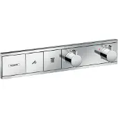 Hansgrohe Termostatblandare för infällning 2 uttag, krom