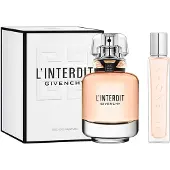 Givenchy L'Interdit Eau De Parfum Spray 80ml Travel Size 125ml Set