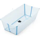 Stokke Flexi Bath - hopfällbart babysbadkar isblå