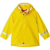 Reima Kids' Shell Raincoat Lampi Yellow