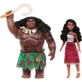 Disney Princess Vaiana Och Maui-dockor
