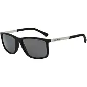 Emporio Armani Solglasögon '0EA4058' svart / silver
