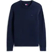 Tommy Hilfiger Tommy Jeans Tommy Flag Textured Slim Jumper