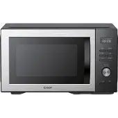Candy Micro-ondes Combi Candy Essenza CMCA29EDLB 1000W 29L Digital Noir -Combiné à chaleur tournante- 5 Niveaux de Puissance -10 Menus Aut grå