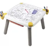 Smoby Kid kreativa bord 7600420400 – avtorkningsbart barnbord i plast från 2 år