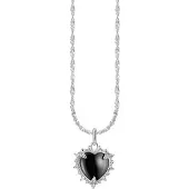 Thomas Sabo True Romance silver Heart romance hjärthalsband KE2297-643-11-L45V