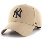 47 'Brand MLB New York Yankees Keps B-MVP17WBV-KHA Herr Beige/Khaki