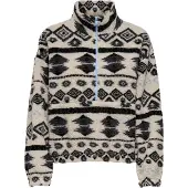 ONLY Tröja 'ONLJanne' beige / svart