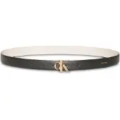 Calvin Klein Reversible Pebbled Leather Logo Belt