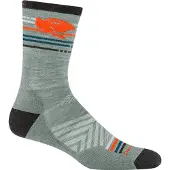 Darn Tough Men's Pacer Micro Crew Ultra-Lightweight With Cushion Seafoam