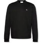 Calvin Klein Jeans Långärmade T-shirts LS EASY MONOGRAM TEE man - Svart - EU M