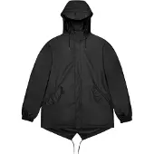 Rains unisex. 18010 Fishtail Jacket svart (XL), Casual, Polyester