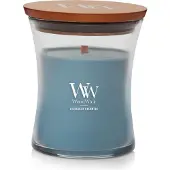 Woodwick Medium Hourglass Evergreen Cashmere