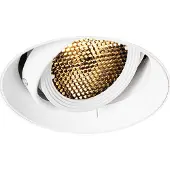 QAZQA Modern infälld spotlight vit GU10 AR70 rund trimless - Oneon Honey