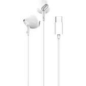 Puro PUIPHF34USBCWHI, Sladdansluten, Samtal/musik, 20g, Headset, Vit