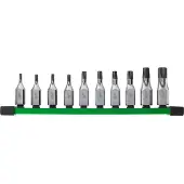 Milwaukee hylsset TORX 3/8 skaft 10 st. 3/8 TORX