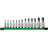 Milwaukee Hylsbitssats 4932480565; 1/4''-3/8''; Torx; 13 st.