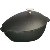 Staub Mussel gryta 2 L 25 cm Svart