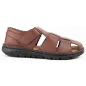 Purapiel Sandalia De Piel Para Hombre. Beira7 102730 45 brun