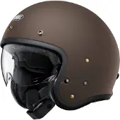 Shoei J.O2 Jethjälm Matt/Brun XL Unisex