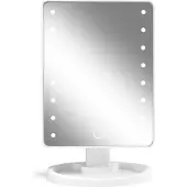 Gillian Jones Hollywood Mirror with Touch & USB-C - White 10261-90